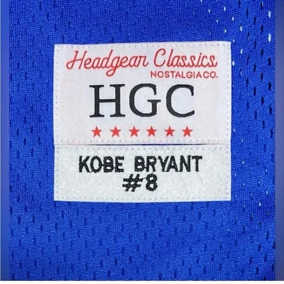 Kobe Bryant HeadGear Classic Jersey $110 Retail New With Tags - Picture 6 of 6